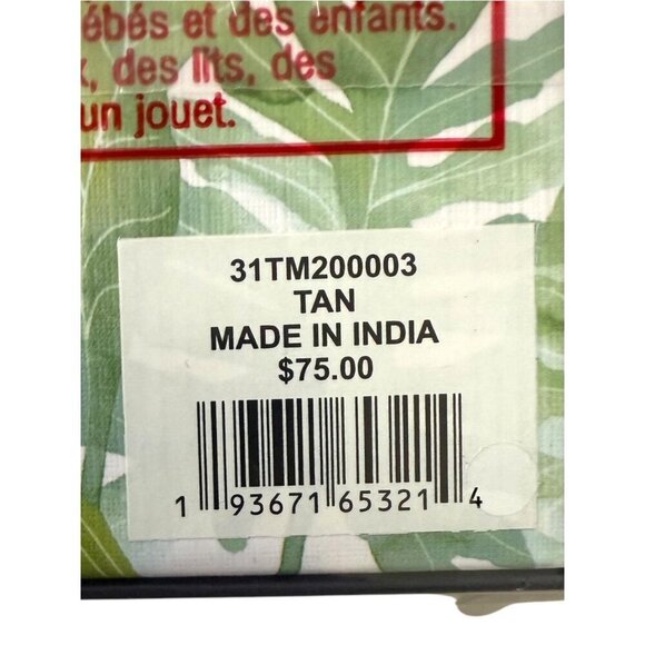 Tommy Bahama Mens Tan Leather Laced Detail Card Case Gift Boxed New - Picture 6 of 7